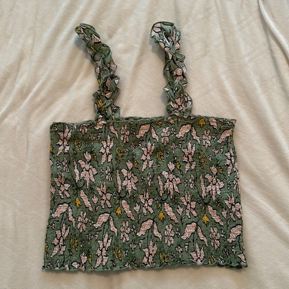 Aerie Stretchy Patterned Tank